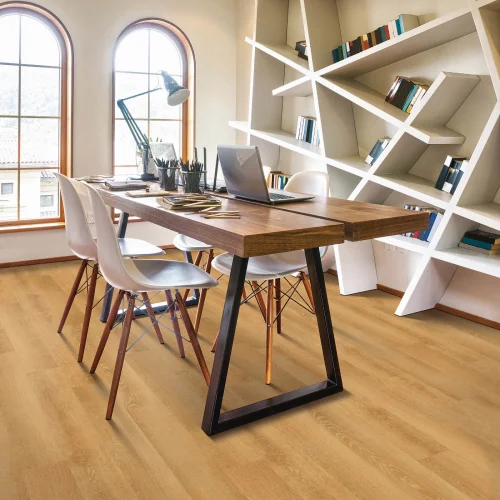 Learn about luxury vinyl flooring technology