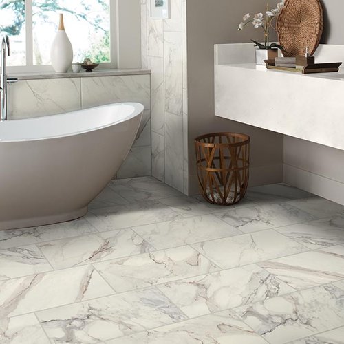 Bathroom Porcelain Marble Tile - Floorco Flooring in Miamisburg, OH